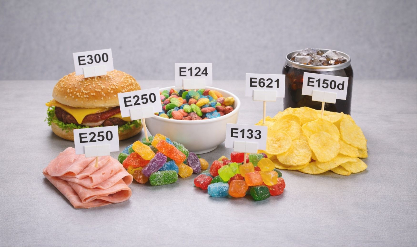 Les additifs alimentaires