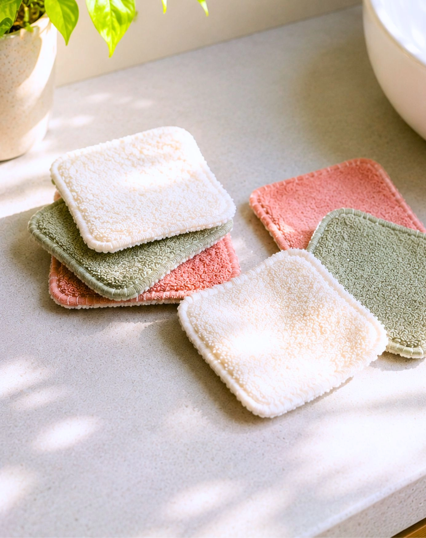DIY : carrés Démaquillants